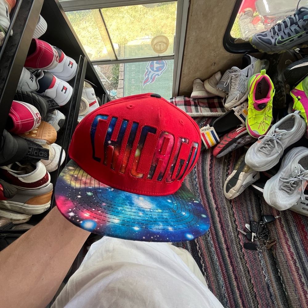 Chicago Bulls Red Snapback Hat